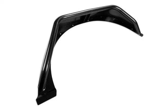 Fabtech Textured Black Steel Tube Fenders (REAR): Jeep Wrangler 2018-2024