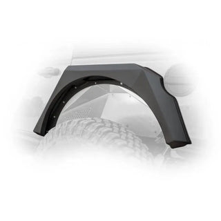 DV8 Offroad Armor Fenders w/ LED Turn Signal Lights: Jeep Wrangler 2018-2021