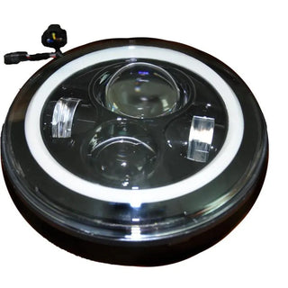 DV8 Offroad LED Projector Headlights: Jeep Wrangler JK 2007-2018