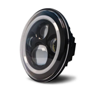 DV8 Offroad LED Projector Headlights: Jeep Wrangler JK 2007-2018