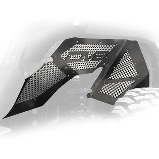 DV8 Offroad Black Front Inner Fenders (FRONT): Jeep Gladiator / Wrangler / Wrangler JK (18-22)