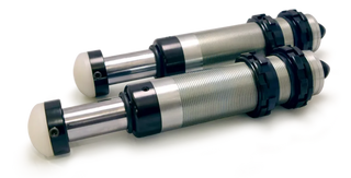 DV8 Offroad Hydraulic 2.5in Stroke Bump Stop (PAIR): Jeep Wrangler JK 2007-2018