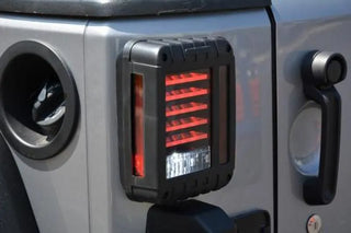 DV8 Offroad Horizontal LED Tail Light: Jeep Wrangler JK 2007-2018