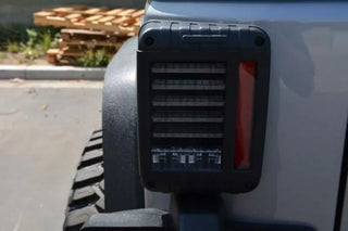 DV8 Offroad Horizontal LED Tail Light: Jeep Wrangler JK 2007-2018