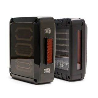 DV8 Offroad Octagon LED Tail Light: Jeep Wrangler JK 2007-2018