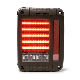 DV8 Offroad Octagon LED Tail Light: Jeep Wrangler JK 2007-2018