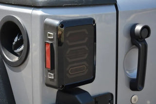 DV8 Offroad Octagon LED Tail Light: Jeep Wrangler JK 2007-2018