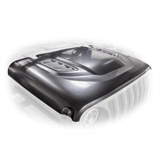 DV8 Offroad 18+ Jeep JL Rubicon Replica Hood: Jeep Gladiator (20-21) / Wrangler (18-21)