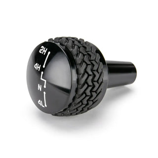 DV8 Offroad Black Shift Knob: Jeep Wrangler (2007-2017) / Wrangler JK (2018)