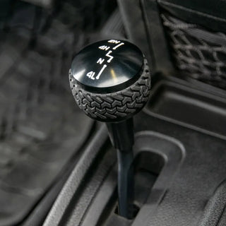 DV8 Offroad Black Shift Knob: Jeep Wrangler (2007-2017) / Wrangler JK (2018)