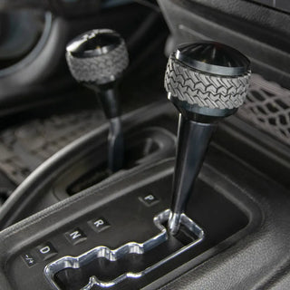 DV8 Offroad Black Shift Knob: Jeep Wrangler (2007-2017) / Wrangler JK (2018)
