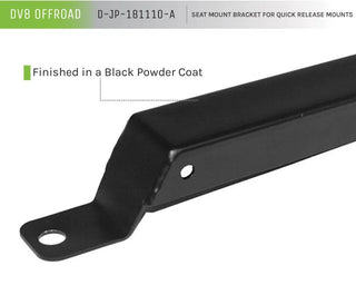 DV8 Offroad Floor Mount Bracket Kit: Jeep Wrangler (2007-2017) / Wrangler JK (2018)