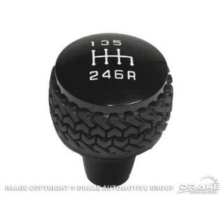 DV8 Offroad Black 6-Speed Shift Knob: Jeep Wrangler (2011-2017) / Wrangler JK (2018)