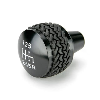 DV8 Offroad Black 6-Speed Shift Knob: Jeep Wrangler (2011-2017) / Wrangler JK (2018)