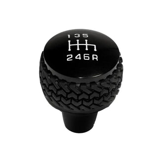 DV8 Offroad Black 6-Speed Shift Knob: Jeep Wrangler (2011-2017) / Wrangler JK (2018)