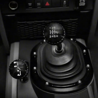 DV8 Offroad Black 6-Speed Shift Knob: Jeep Wrangler (2011-2017) / Wrangler JK (2018)