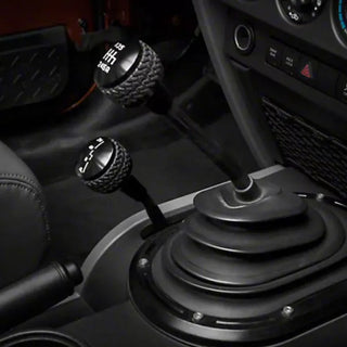 DV8 Offroad Black 6-Speed Shift Knob: Jeep Wrangler (2011-2017) / Wrangler JK (2018)