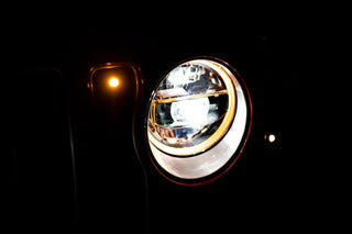 DV8 Offroad LED Projector Headlights: Jeep Wrangler (18-21) / Gladiator (20-21)