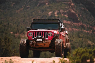 DV8 Offroad LED Projector Headlights: Jeep Wrangler (18-21) / Gladiator (20-21)