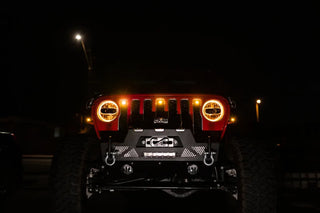 DV8 Offroad Amber Marker Lights: Jeep Wrangler (18-21) / Wrangler JK (18)
