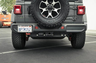 DV8 Offroad Rear Diff Skid Plate (REAR): Jeep Wrangler JL 2020-2022