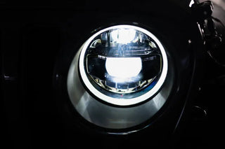DV8 Offroad LED Projector Headlights: Jeep Wrangler (18-22) / Gladiator (20-22)