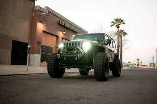 DV8 Offroad LED Projector Headlights: Jeep Wrangler (18-22) / Gladiator (20-22)