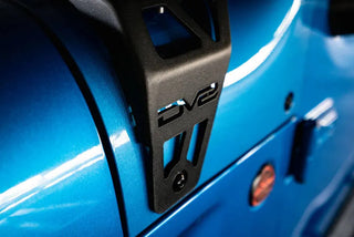 DV8 Offroad Dual Pod Light Mounts: Jeep Wrangler (18-22) / Gladiator (20-22)