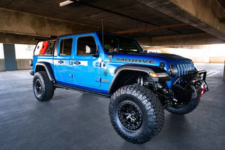 DV8 Offroad Dual Pod Light Mounts: Jeep Wrangler (18-22) / Gladiator (20-22)