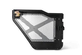 DV8 Offroad Aluminum Half Doors with Perforated Mesh Rear: Jeep Wrangler (18-21) / Gladiator (20-21)