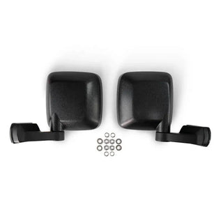 DV8 Offroad Aluminum Half Doors w/ Perforated Mesh (FRONT): Jeep Wrangler / Gladiator (18-21)