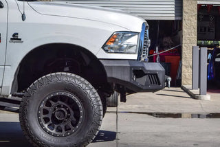 DV8 Offroad Front Bumper: Dodge Ram 2500 / 3500 (10-18) - Sand Texture Black