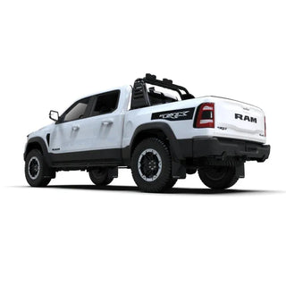 Rally Armor Black UR Mud Flap: Ram 1500 2021-2024 (MF128-UR-BLK-WH)