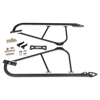 BMR Subframe Connectors (Black): Dodge Challenger 2008 - 2023 (All Models)
