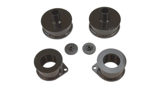 Body Armor 4x4 2.5in Front and Rear Coil Spacer Kit: Jeep Wrangler JK 2007-2018