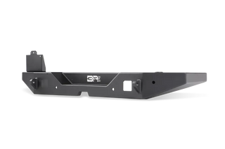 Body Armor 4x4 Full Width Rear Bumper w/ Tire Carrier Mount: Jeep Wrangler 2018-2021