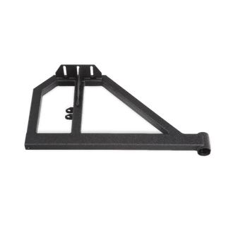 Body Armor 4x4 Single Action Tire Carrier: Jeep Wrangler JK (2007-2017) / Wrangler JK (2018)