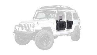 Body Armor 4x4 Trail Doors Rear Pair: Jeep Wrangler (07-17) / Wrangler JK (18)