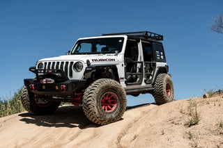 Body Armor 4x4 Tube Doors Front Pair: Jeep Wrangler (18-21) / Gladiator (20-21)