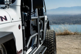 Body Armor 4x4 Tube Doors Front Pair: Jeep Wrangler (18-21) / Gladiator (20-21)