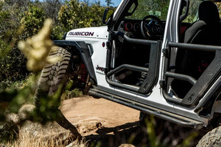 Body Armor 4x4 Tube Doors Front Pair: Jeep Wrangler (18-21) / Gladiator (20-21)
