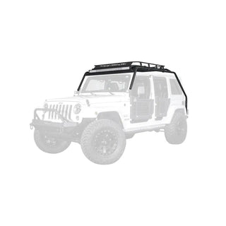 Body Armor 4x4 Windshield Light Bar: Jeep Wrangler JK 2007-2018