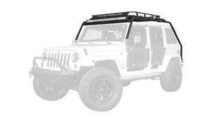 Body Armor 4x4 Windshield Light Bar: Jeep Wrangler JK 2007-2018