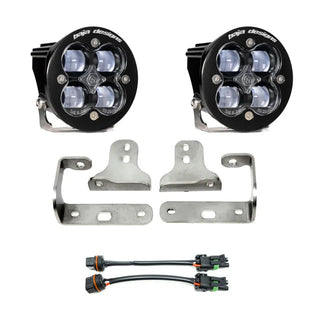 Baja Designs Fog Light and Fog Pocket Kit: Jeep Wrangler (18-24) / Gladiator (20-24)