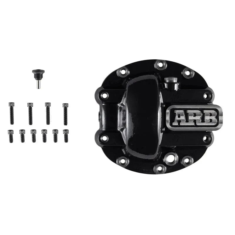 ARB Black Diff Cover D30 for Jeep Wrangler & Grand Cherokee – FastHemis