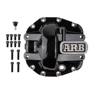 ARB Black Diff Cover JL Sport Front: Jeep Wrangler 2018-2023