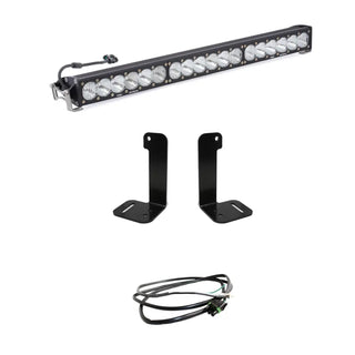 Baja Designs 30in Bumper LED Light Bar Kit: Jeep Gladiator (20-24) / Wrangler (18-24) w/ Upfitter