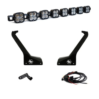 Baja Designs Roof Bar LED Light Kit: Jeep Wrangler (18-24) / Gladiator (20-24)