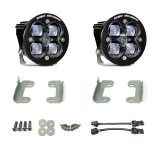 Baja Designs Fog Squadron Sport Fog Pocket Kit: Jeep Wrangler (18-24) / Gladiator (20-24)