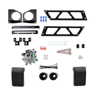 ARB Sahara Deluxe Winch Bumper Satin w/ Crush Cans: Jeep Wrangler (07-17) / Wrangler JK (18)